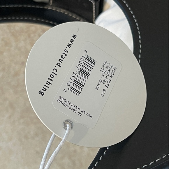 STAUD MOON BAG BLACK - Picture 7 of 8